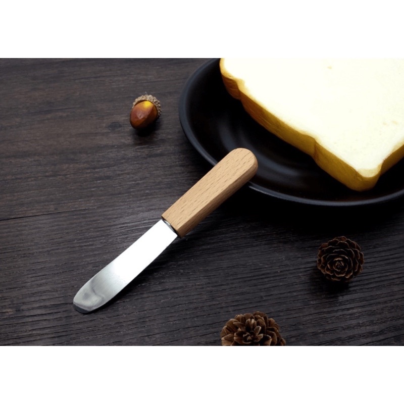 Dao Tập Cắt Cho Bé An Toàn Dao Phết Bơ Mini Cán Gỗ