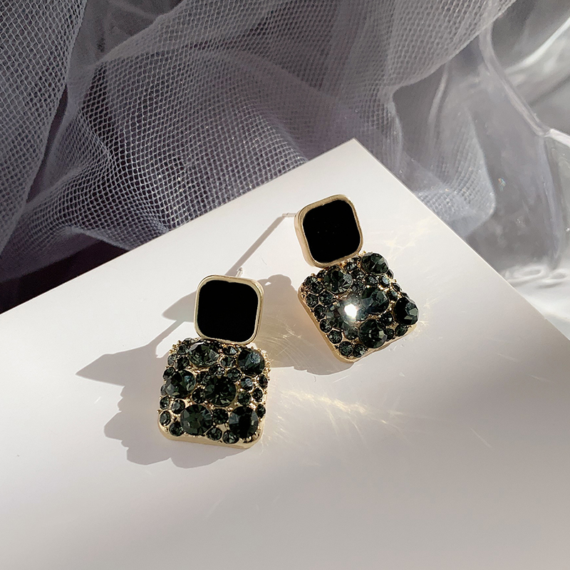 Hoa Tai Kim Loại Bạc 925 Phong Cách Hàn Quốc Cho Nữ