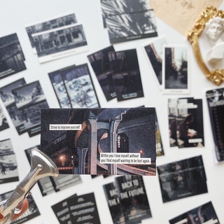 Sticker ảnh nghệ thuật vintage