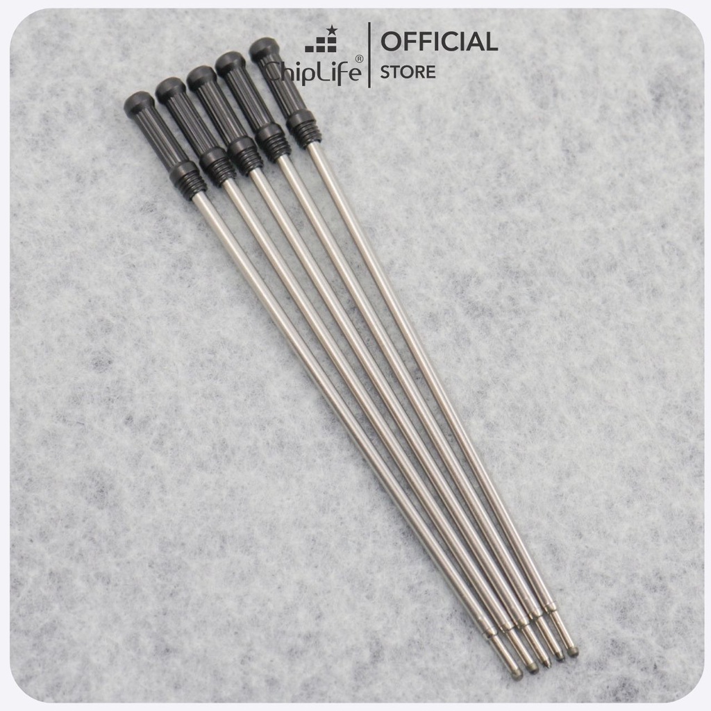 Ruột bút xoay nhỏ CHIPLIFE 0.7mm RB007- mực xanh – đen