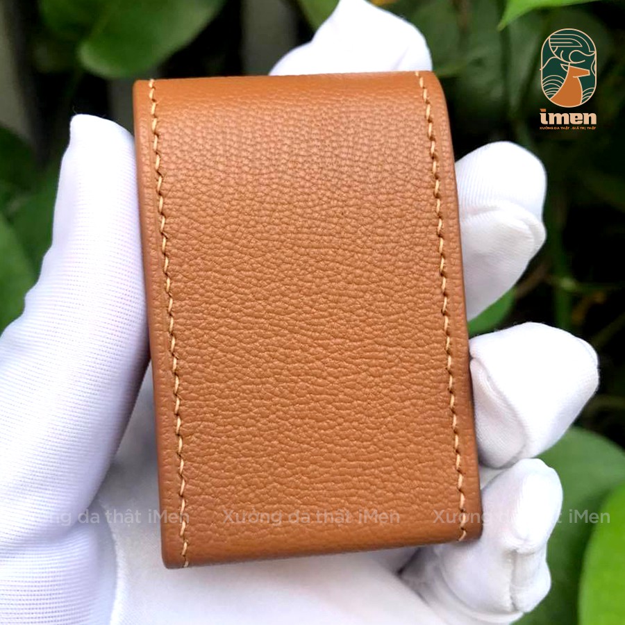 [Da Relma] [Phụ kiện] Case Dupont 2LigLignine handmade gắn thắt lưng, bao da Handmade - Màu vàng