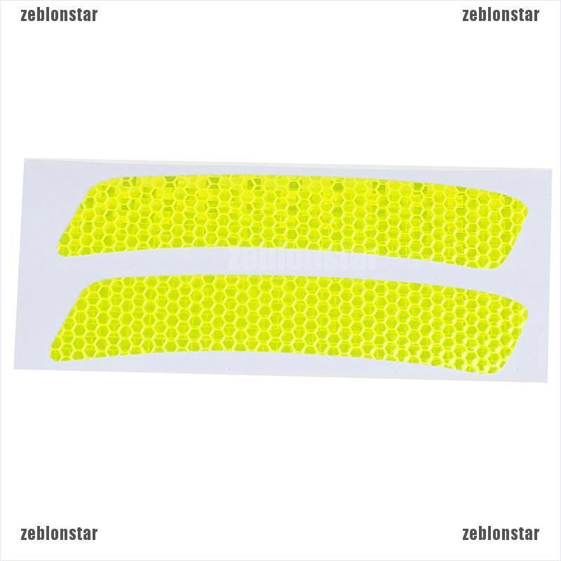 ❤Bộ 2 Miếng Dán Phản Quang Hình Ngôi Sao Trang Trí Xe Hơi