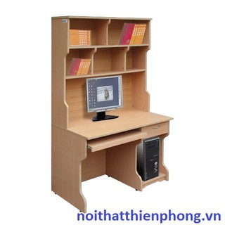 Bàn học sinh liền giá sách BK206