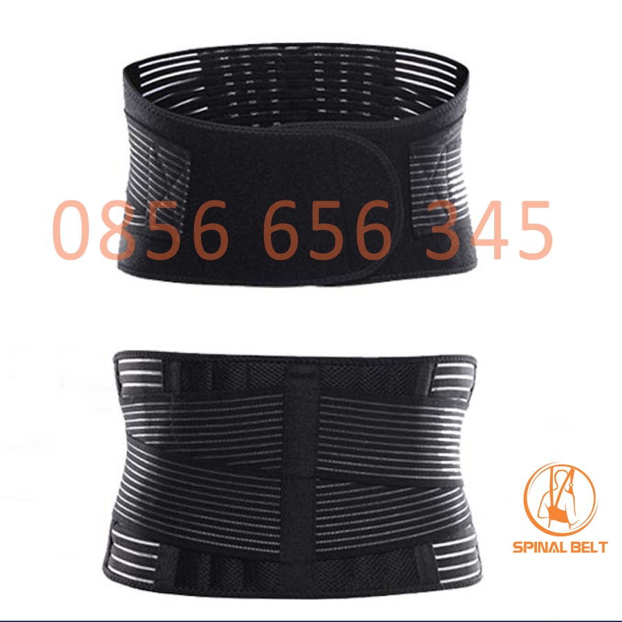 Đai Lưng Cột Sống Spinal Belt Cho Người Thoái Hóa - Thoát Vị- MS2 - Mẫu 6 Thanh Đỡ