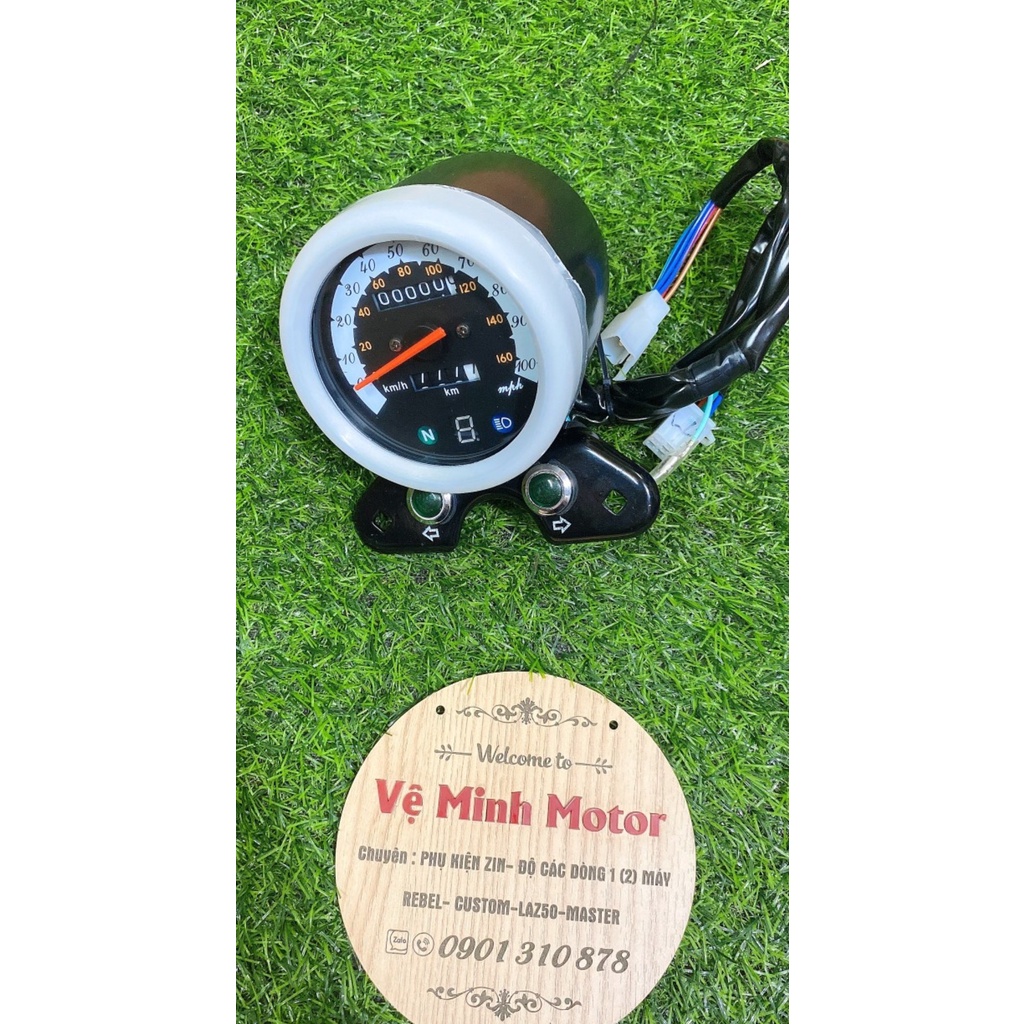 Đồng hồ moto classtic cafe racer