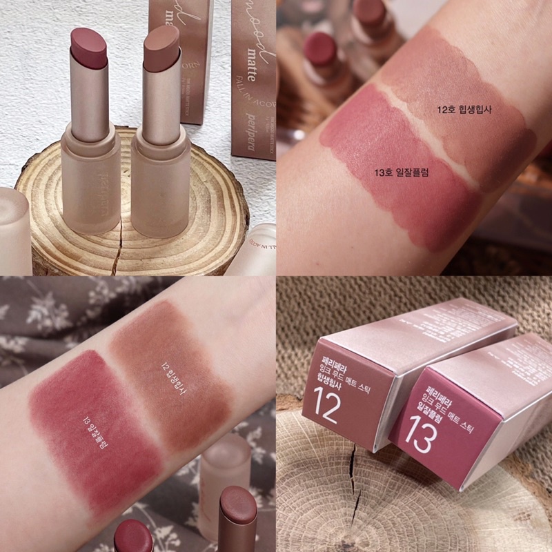 Son thỏi lì siêu mỏng nhẹ Peripera Ink Mood Matte Stick