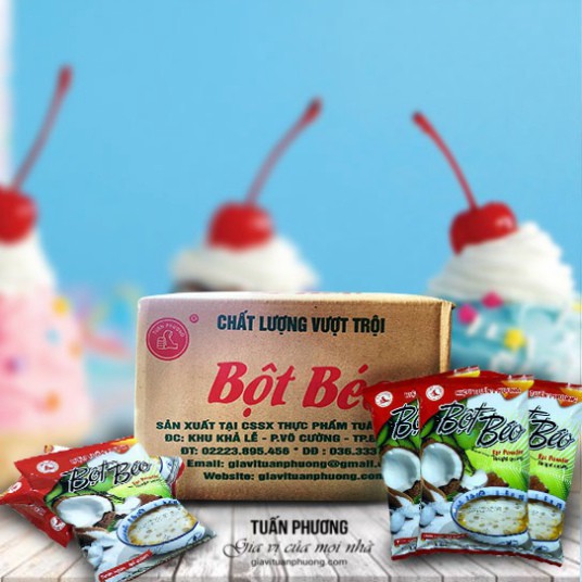 Bột Béo không đường Tuấn Phương 150 Gam ( Gói ) Nguyên liệu pha chế | BigBuy360 - bigbuy360.vn