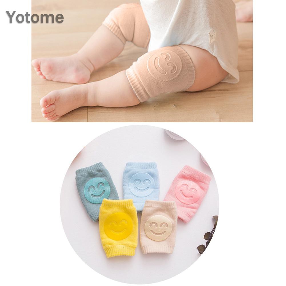 1 Cặp Vớ Cotton Bảo Vệ Đầu Gối Cho Bé Tập Bò