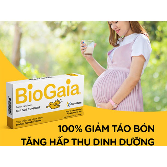 MEN VI SINH Biogaia Protestis DẠNG VIÊN cải thiện hệ tiêu hóa Xuất xứ THỤY ĐIỂN ( giảm khóc dạ đề )