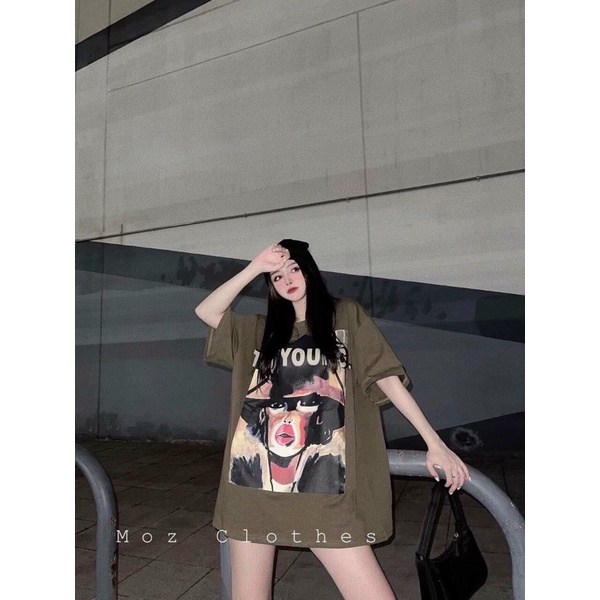 [SIÊU SALE] Áo Thun Form Thụng Tay Lỡ Unisex In Hình 3D Siêu Hot( Ảnh Thật)