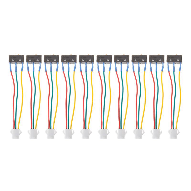 SPMH 10pcs Gas Water Heater Micro Switch Three Wires Small On-off Control Without Splinter