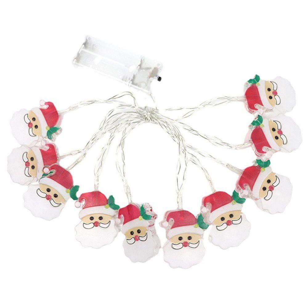 CONOPERY 1.5m Dây Đèn LED 10 Bóng Hình Hoa Tuyết Trang Trí Giáng Sinh Năm Mới