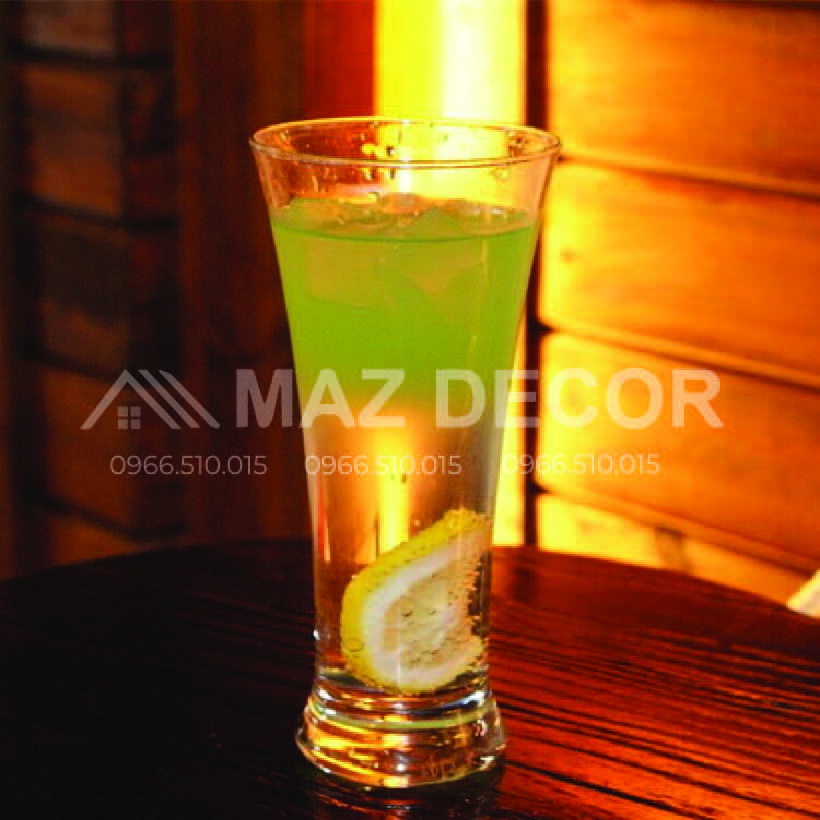 Giá xưởng Bộ 6 ly sinh tố nước ép miệng loe tinh tế ES4001 350ml