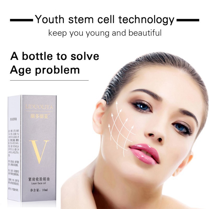 Tinh dầu massage nâng cơ da chống nọng/chảy xệ/nếp nhăn tạo gương mặt chữ V