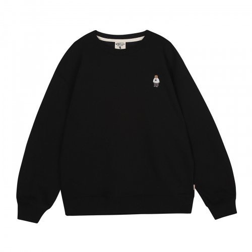 Áo nỉ da cá Whoau gấu thêu ngực N21G1