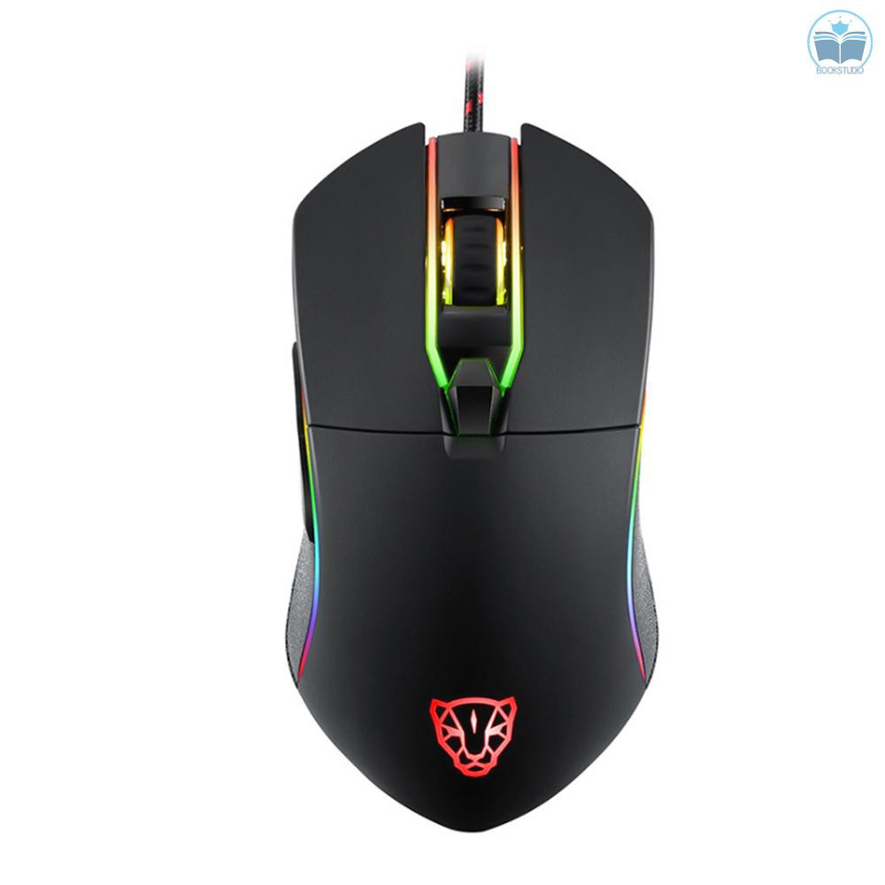 Chuột Gaming Motospeed V30 Quang Học Có Dây 6 Nút Bấm 3500dpi