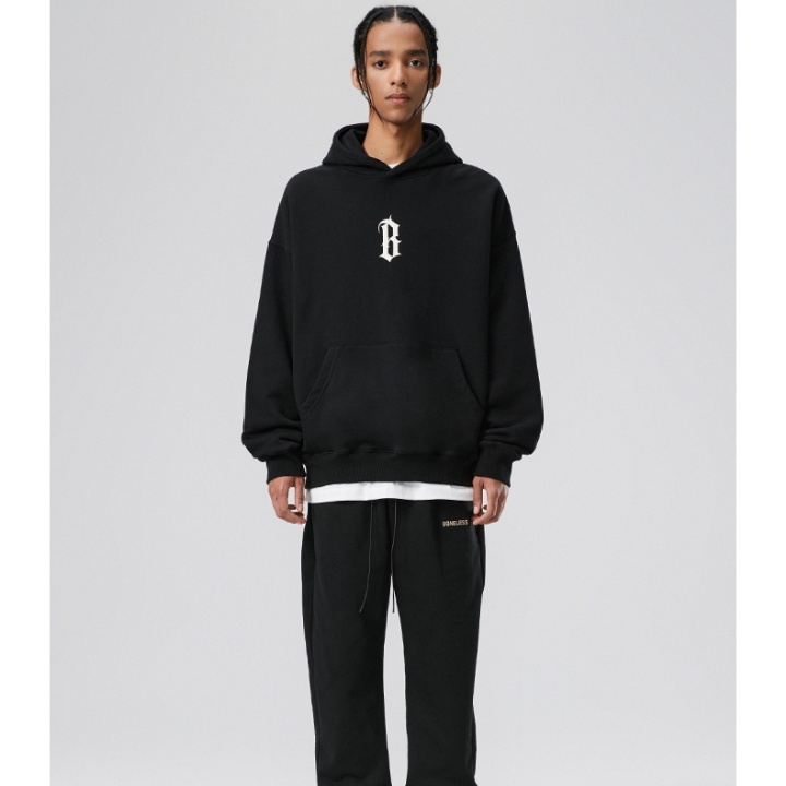 Áo hoodie unisex nam nữ form rộng mũ to 2 lớp nỉ chân cua KIITA