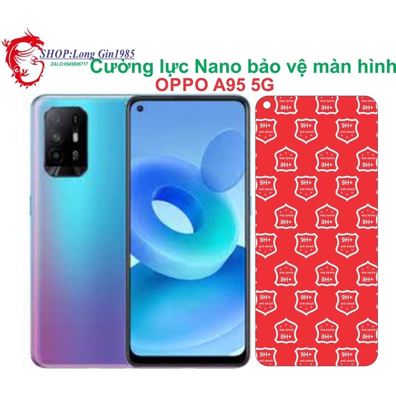 Oppo A95 5G Cường lực dẻo Nano chống va đập chống trầy xước