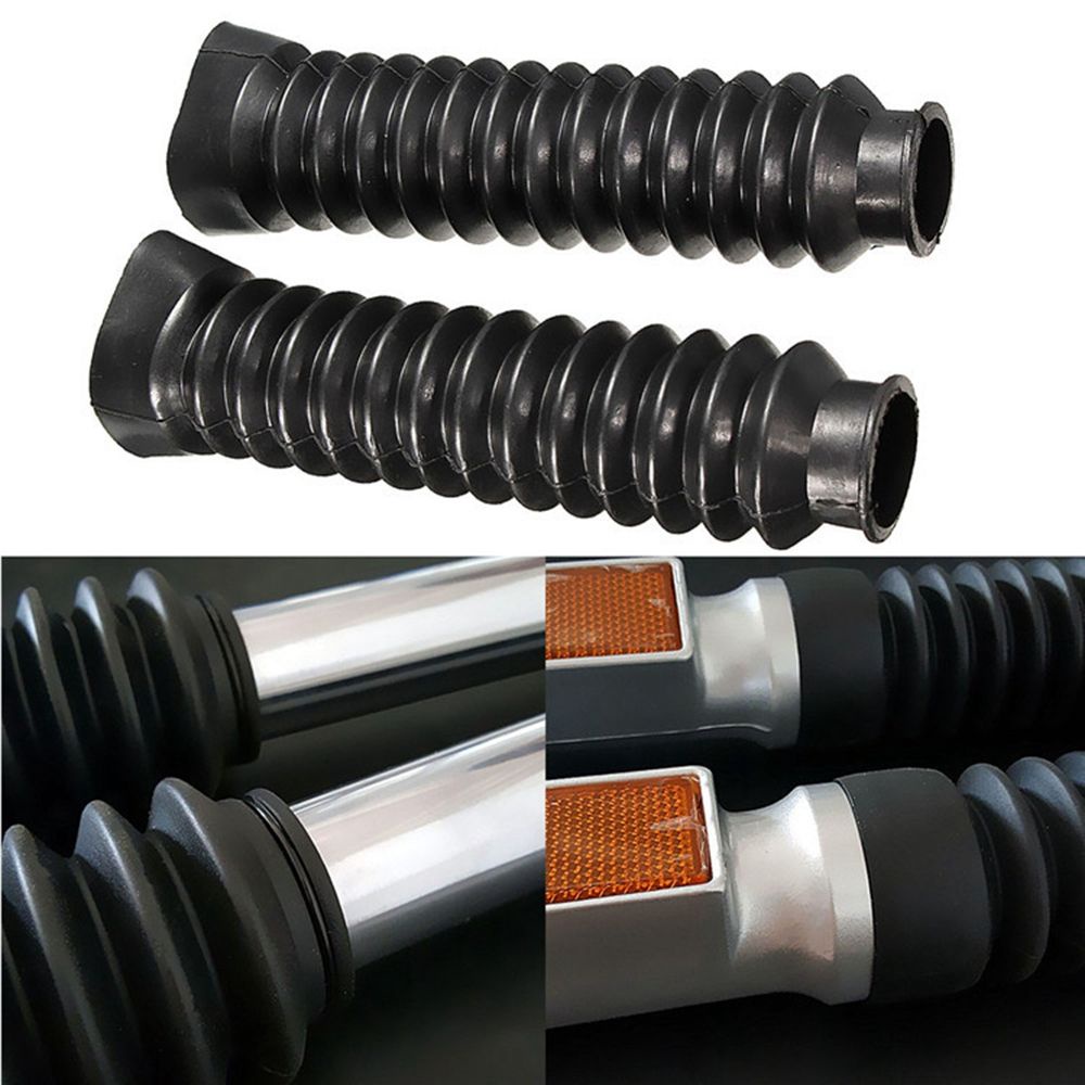 Cặp vỏ bọc bảo vệ phuộc trước xe mô tô bằng cao su nhiều màu sắc thời trang chất lượng cao