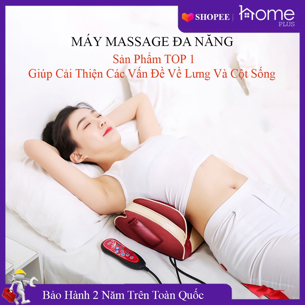 Máy massage lưng cột sống và thắt lưng, máy massage đa năng giảm đau nhức lưng cột sống. Bảo hành 2 năm trên toàn quốc.