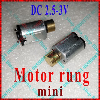 Motor rung siêu mini DC 2.5V-3V động cơ rung DIY
