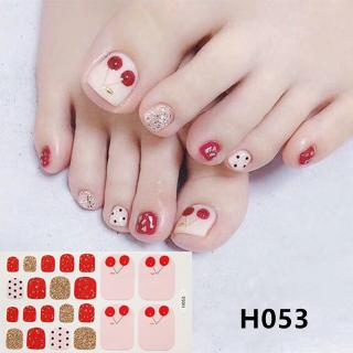 Set 22 Miếng Dán Trang Trí Móng Chân Xinh Xắn
