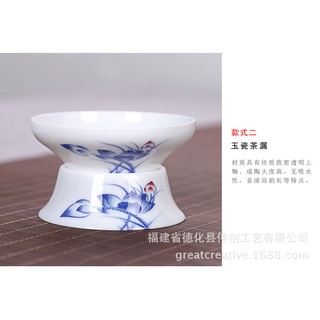 Phễu lọc trà sứ Cảnh Đức