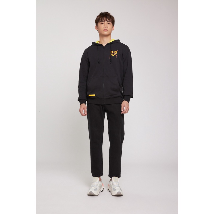 ÁO KHOÁC NỈ NAM, NỮ UNISEX BOO STICKER UNRECYCLE LOVE