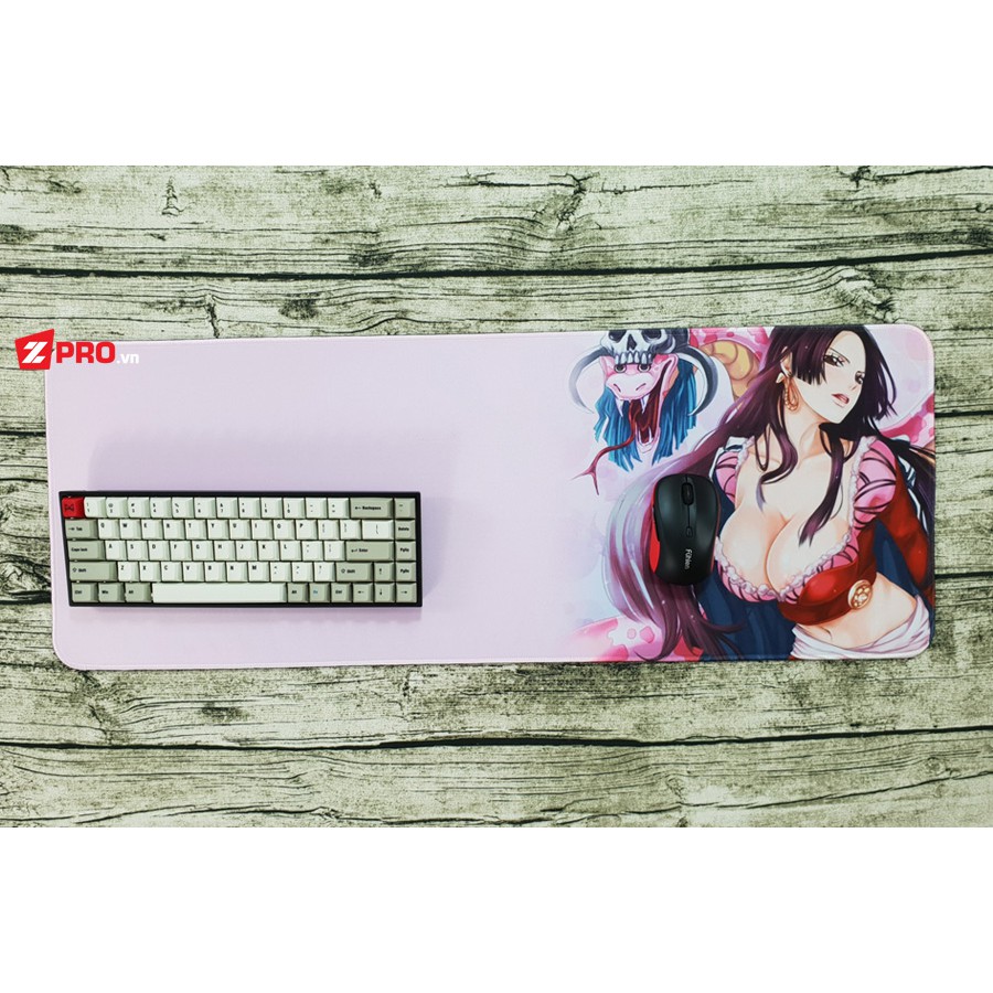 Lót chuột One Piece Boa Hancock 80x30 dày 3ly