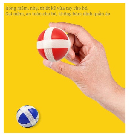 Ném Bóng Dính, Bảng Phi Tiêu Bóng Ném Dính Rèn Luyện Tính Tập Trung Cho Bé Kèm 3 Bóng