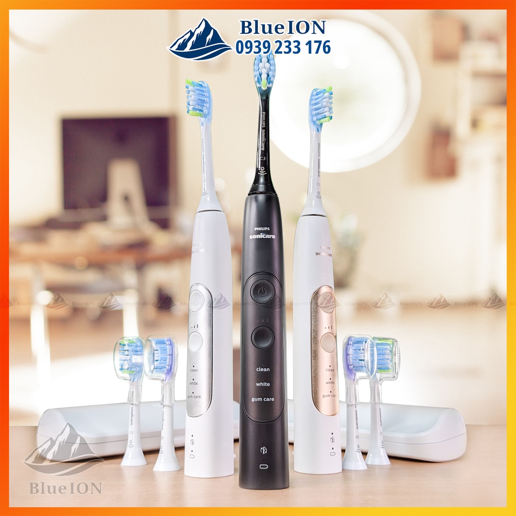 Bộ đôi 2 bàn chải điện Philips Sonicare Perfect Clean LIKE NEW (hàng Mỹ)