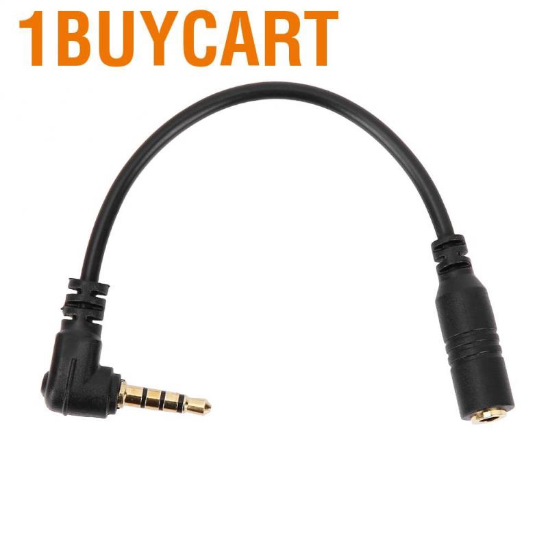 Cáp chuyển đổi tai nghe TRS sang TRRS jack cắm 3.5mm