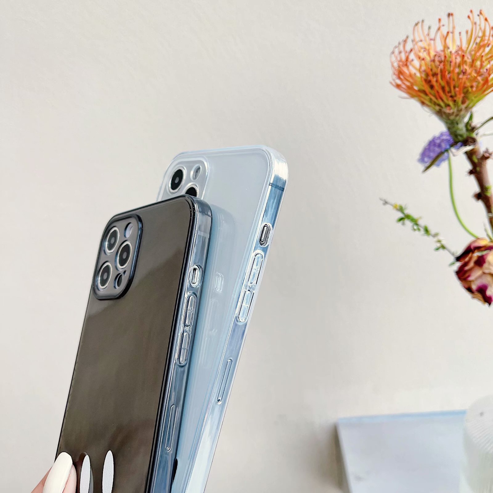 Ốp Lưng Tpu Trong Suốt Chống Sốc Hình Mặt Cười Đáng Yêu Cho Iphone 12pro Max 12mini 11pro Max Xs Max Xr Se 2020 7 8 Plus | BigBuy360 - bigbuy360.vn
