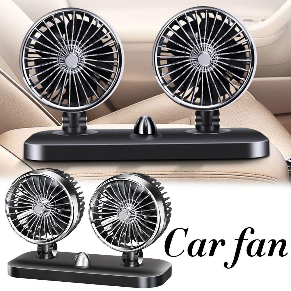 Quạt Tản Nhiệt Hai Tốc Độ Làm Mát Mùa Hè Cho Xe Hơi SHOUKEY