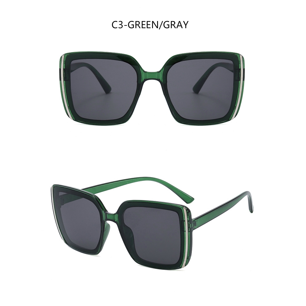 Kính Mát Gọng Vuông Phong Cách Hàn Quốc 2020