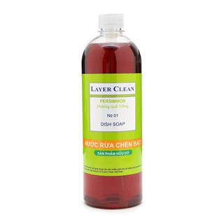 Nước Rửa Chén/Bát Hữu Cơ Layer Clean Hương QUẾ 800ML