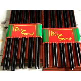 Vĩ 10 Đôi Đũa Gỗ Sumo Đen