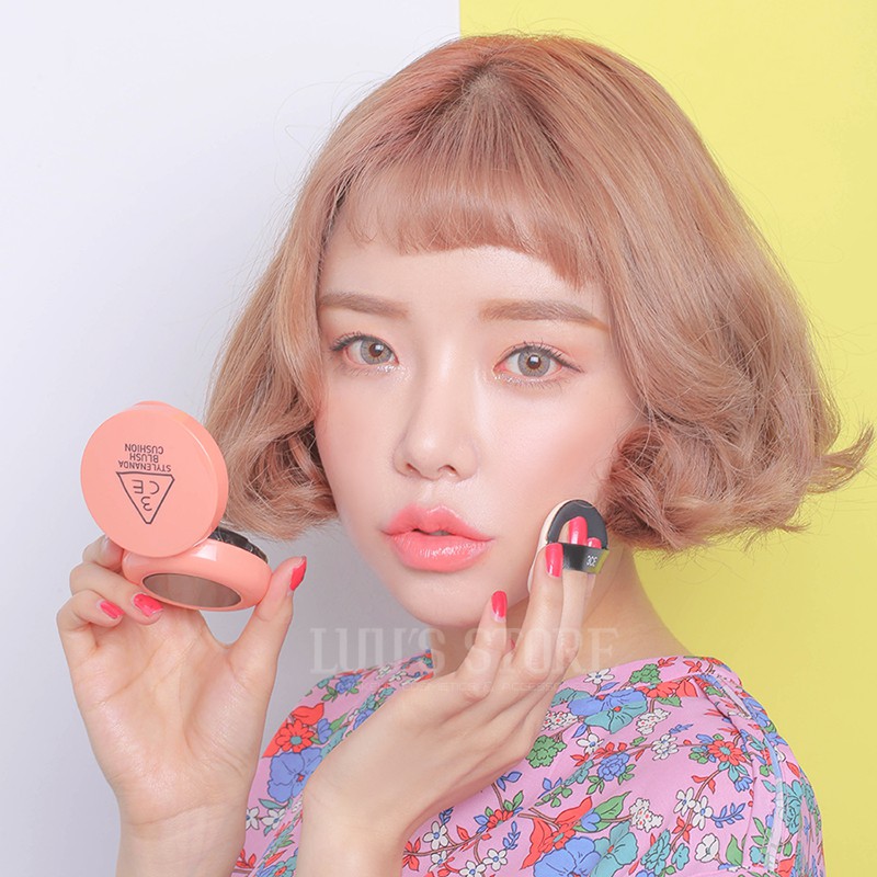 Phấn Má Hồng Kem 3CE Blush Cushion