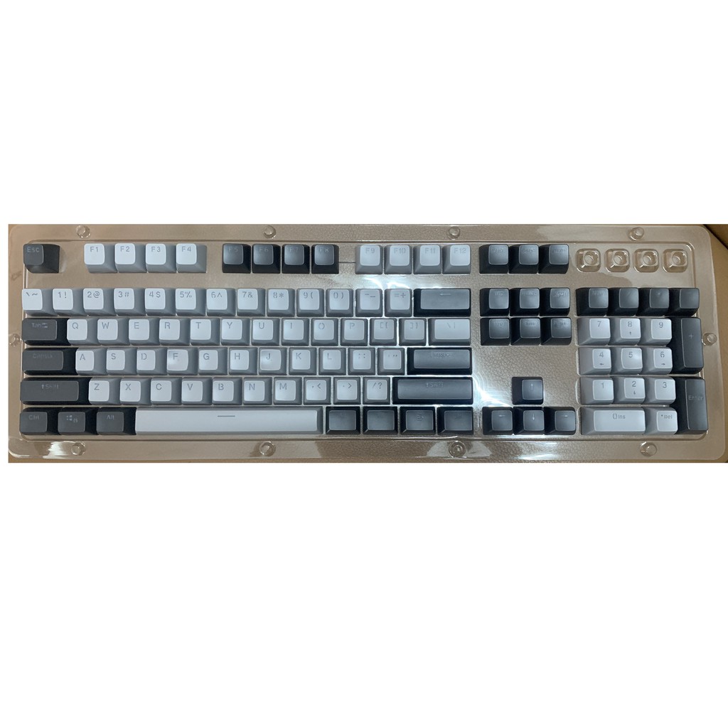 Bộ Keycap mofii 104 Phím Double Shot Xuyên LED - Chính hãng