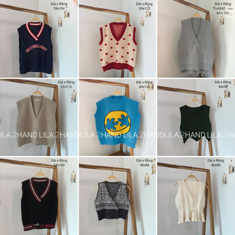 GILE LEN HÀN QUỐC, NHẬT VINTAGE LOẠI 1 2HAND