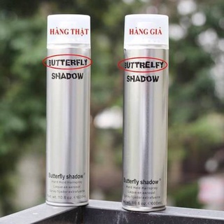 GÔM XỊT TÓC BUTTERFLY SHADOW 600ml