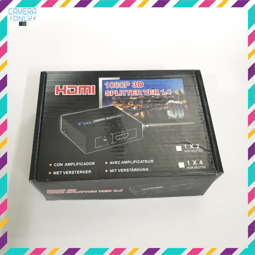 Bộ chia HDMI 1 ra 2 Full HD 1080 chia 1 nguồn HDMI ra thành 2 nguồn HDMI loại tốt