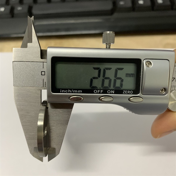 Bản lề bán nguyệt xikel xước 30x70x2.5mm