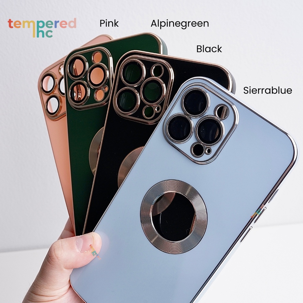 Mới!! Ultra Ốp Điện Thoại Mạ Siêu Mỏng Cho IPHONE XR X XS MAX 11 12 13 PRO MAX )