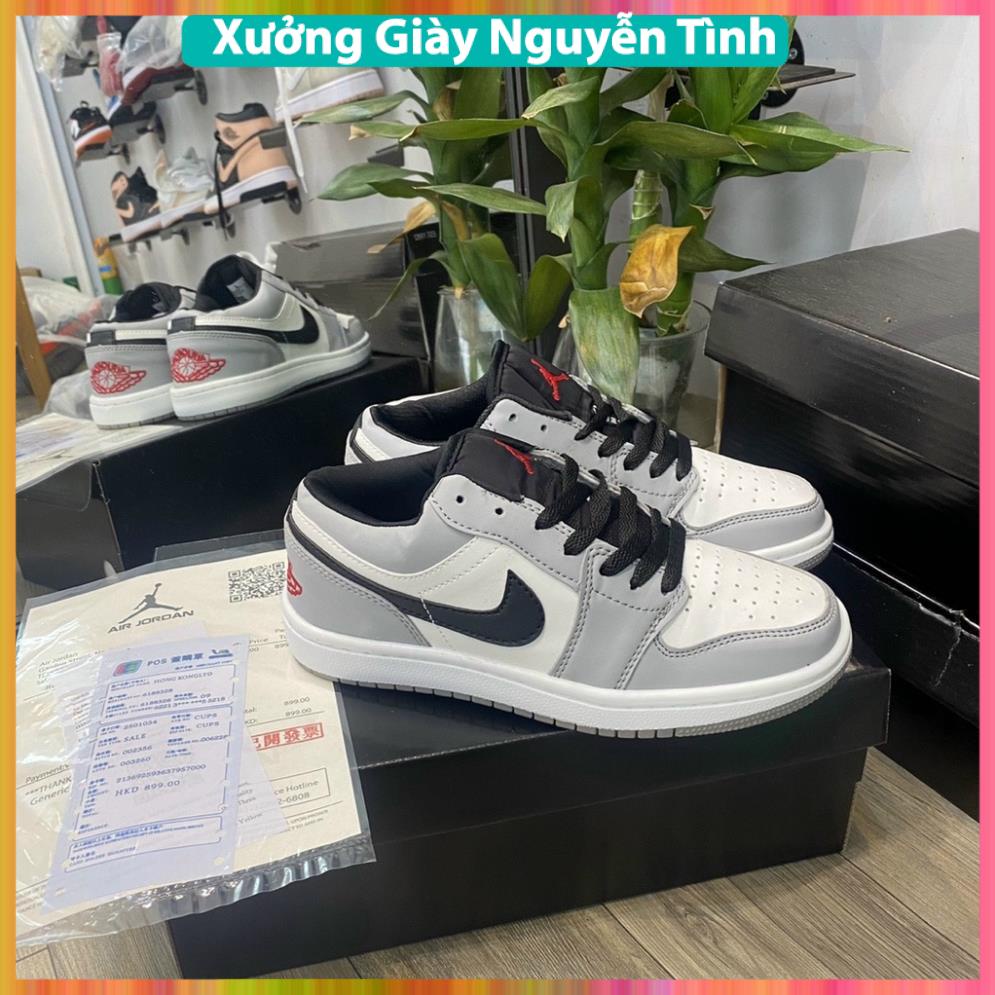Giày Thể thao 𝐉𝐨𝐫𝐝𝐚𝐧 𝐜ổ 𝐭𝐡ấ𝐩 ✿ 𝐅𝐫𝐞𝐞 𝐬𝐡𝐢𝐩✿ Giày 𝐉𝐨𝐫𝐝𝐚𝐧 1 Paris Xám Xanh cổ thấp nam nữ