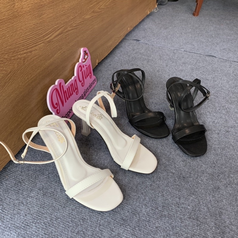 SANDAL Giày Cao Gót / Sandal Gót Nhọn 5 Phân - FORM CHUẨN kèm clip thật 664