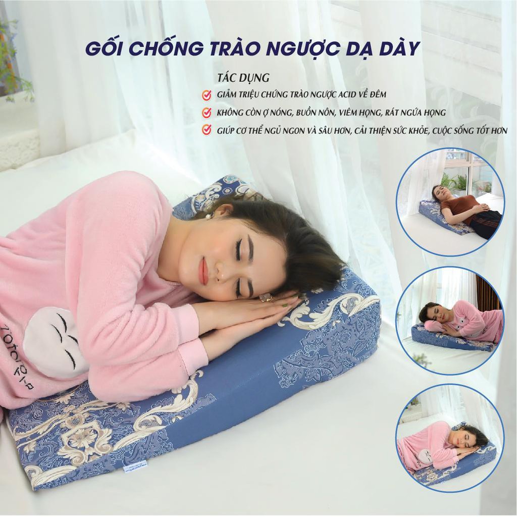 [Mã BMIN300 giảm 300K đơn 499K] Gối chống trào ngược dạ dày người lớn YOROKOBI - Bác sỹ khuyên dùng- Chính hãng