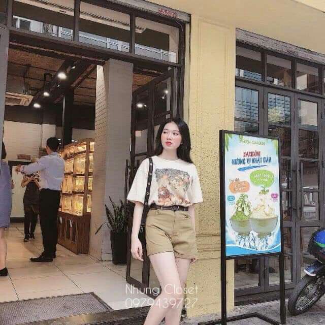 Sét áo kèm soóc kaki siêu đẹp