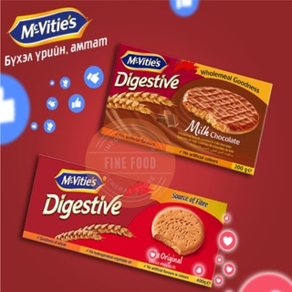 Bánh quy lúa mì nguyên cám mcvitie's digestive