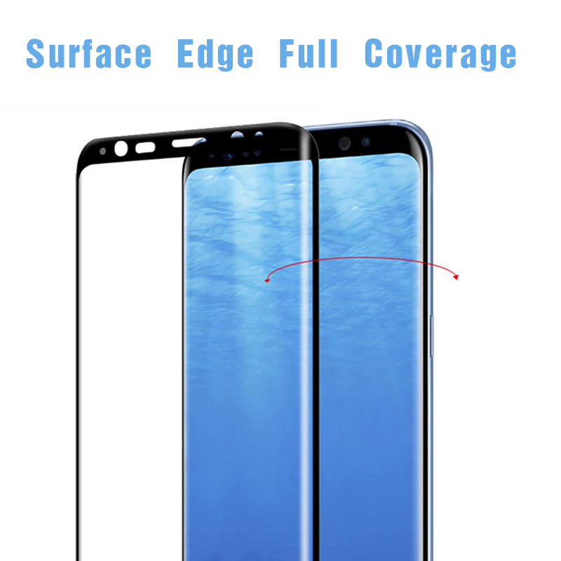 Kính cường lực bảo vệ toàn màn hình cho Samsung Galaxy S6 S7 Edge S6 Edge+ S8+ S9 Plus S9+